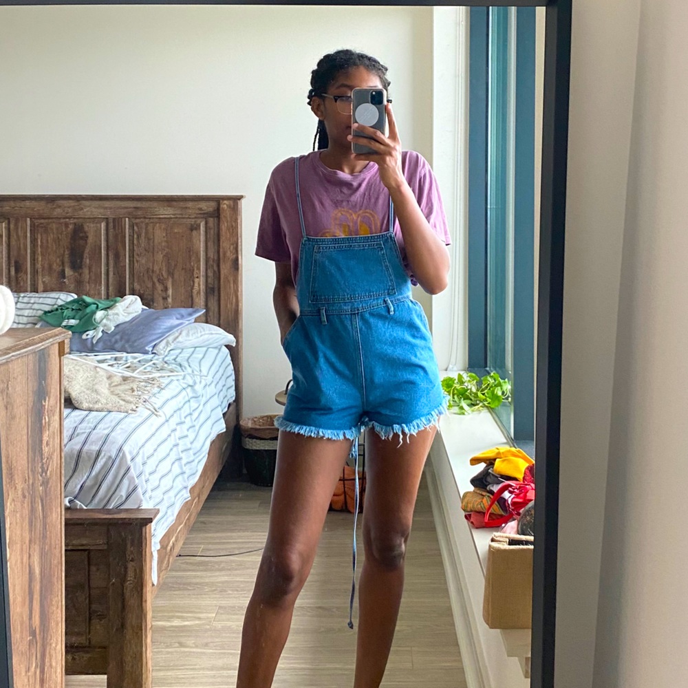 Frayef Overall Shorts